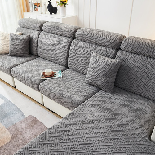 Thick jacquard sofa - jacquard, seat