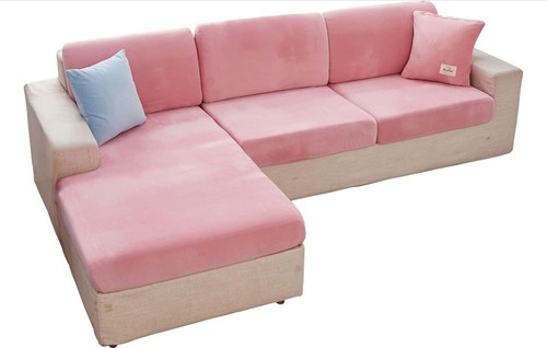 Eurhowing stretch velvet couch - velvet,