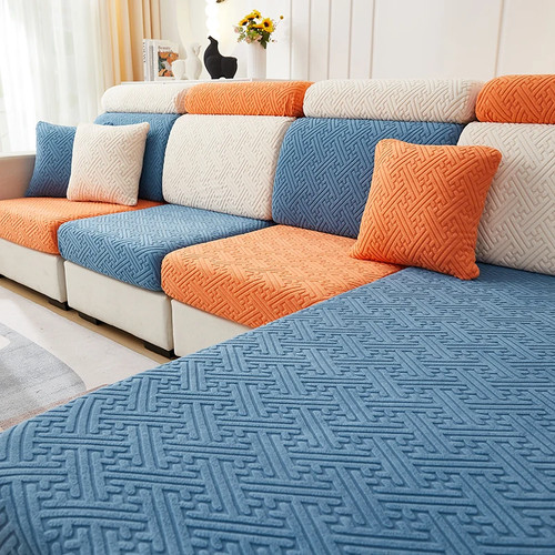 Thicken jacquard sofa seat - jacquard,