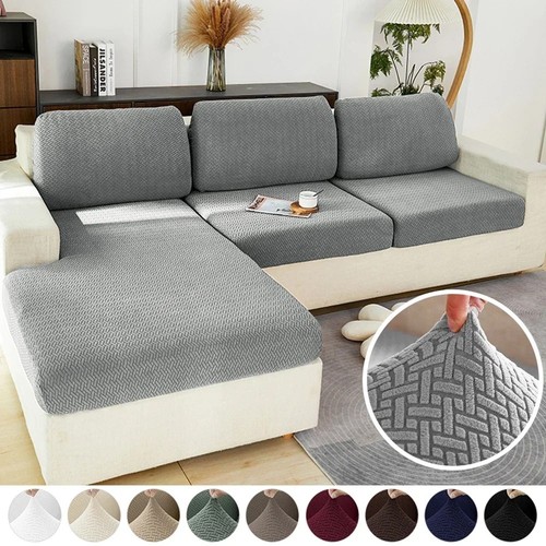Jacquard elastic sofa - elastic, seat
