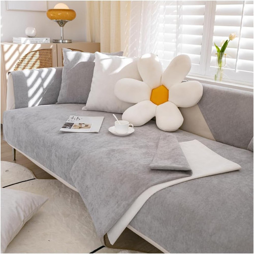 Chenille sofa cover - chenille, 1/2/3/4