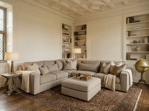 Ruby corner shape sofa - shape,